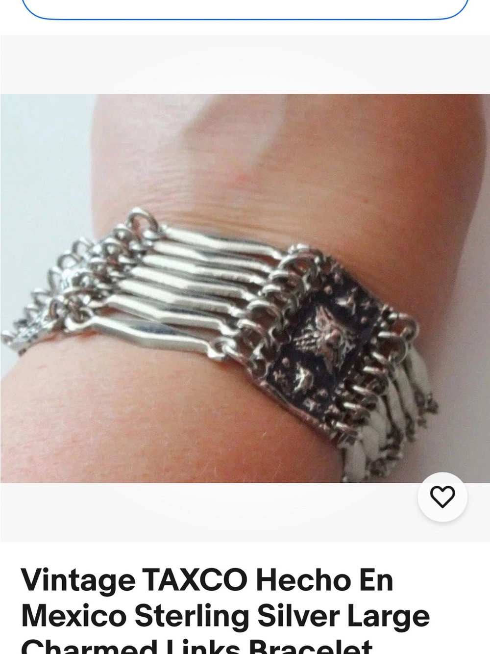 Taxco Sterling Silver Multi-Link Bracelet - Silver